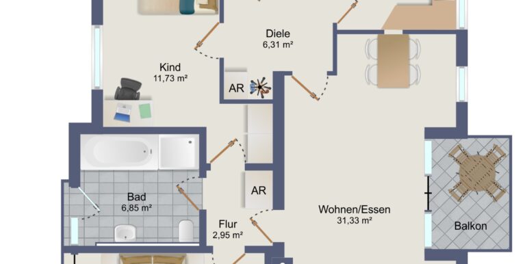 Wohnung 5 und 6 - EG und OG