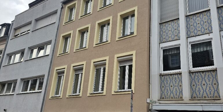 Hausansicht Straße
