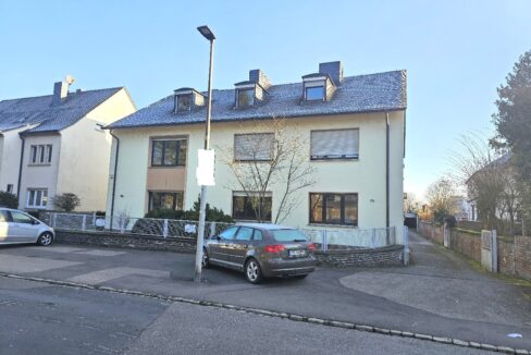 Hausansicht Straße