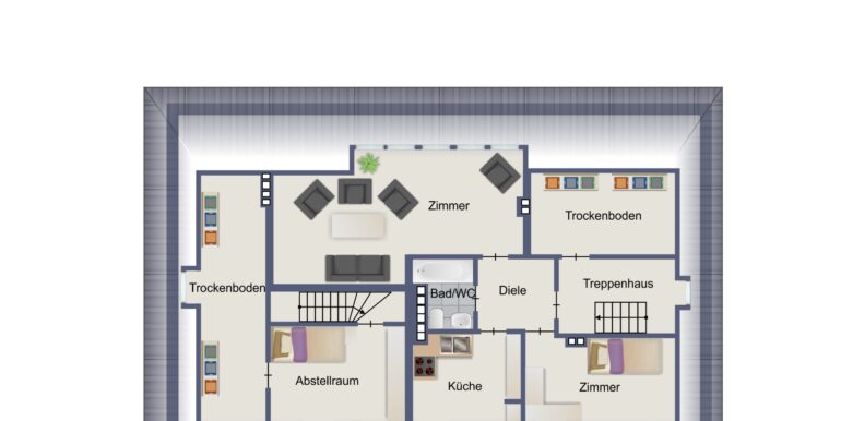 Plan Dachgeschoß