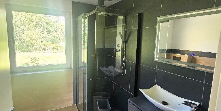 neues Tageslichtbad mit Dusche