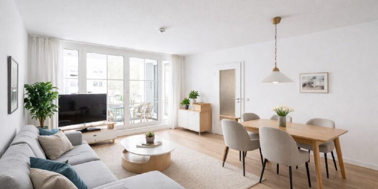 Wohnzimmer animiert modern