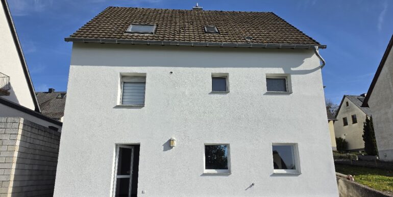 Hausansicht Gartenseite