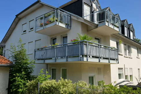 Hausansicht seitlich