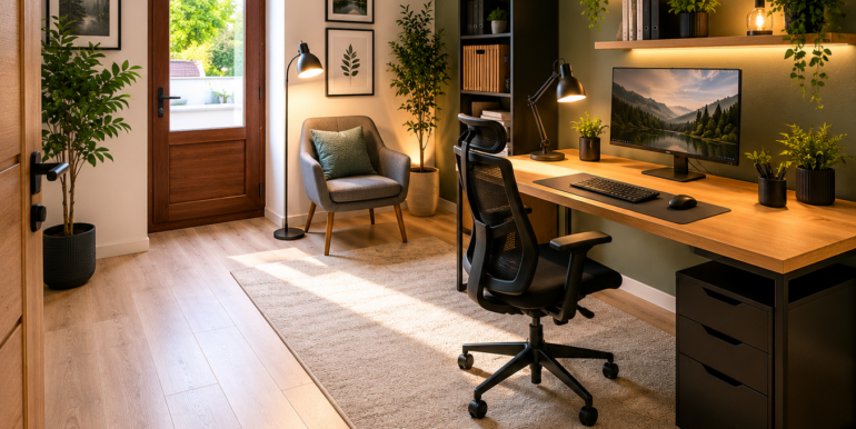 Arbeitszimmer animiert