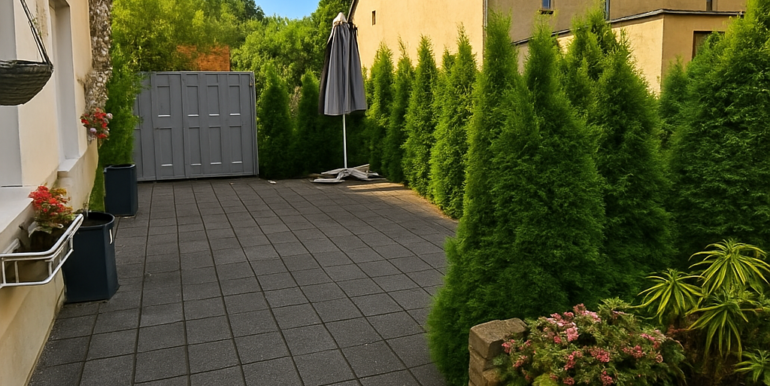 gemütliche Terrasse