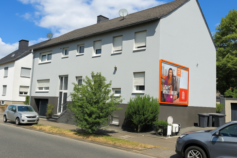 Hausansicht Straße