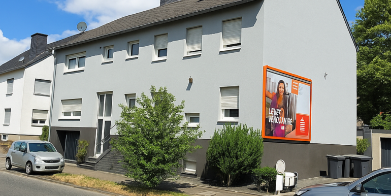 Hausansicht Straße