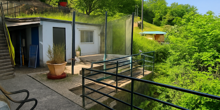 seitliche Terrasse UG