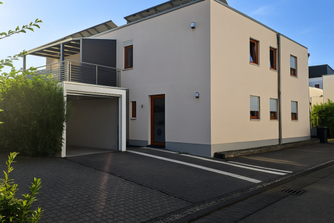 Hausansicht seitlich