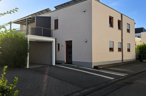 Hausansicht seitlich